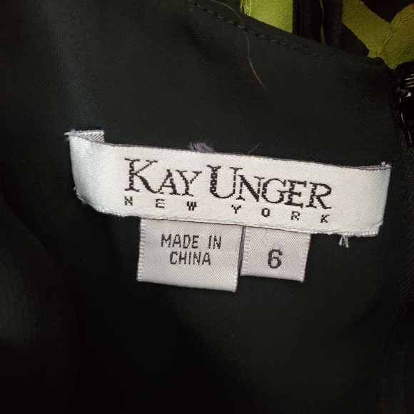 Women's Floral Silk Blouse Long Sleeve Button Back Black Orange Beaded Formal 6 - Picture 6 of 8